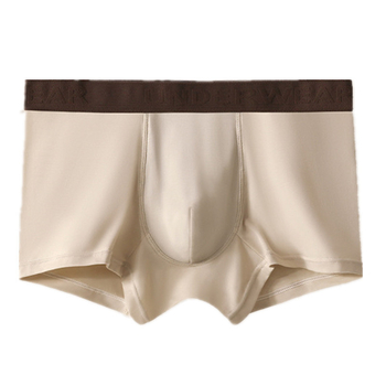 Vīriešu apakšveļas kokvilnas vasaras augstas klases zēnu bokseršorti jostasvietai, plus izmēra elpojoši bokseršorti, rūpnīcas paaudze