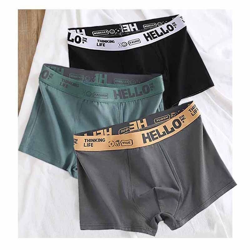 Vaļīgas apakšbikses 2024. gada vīriešu elpojošas apakšveļas bokseršorti, nepilngadīgi antibakteriālas apakšbikses, jauniešu bokseršorti, bikses