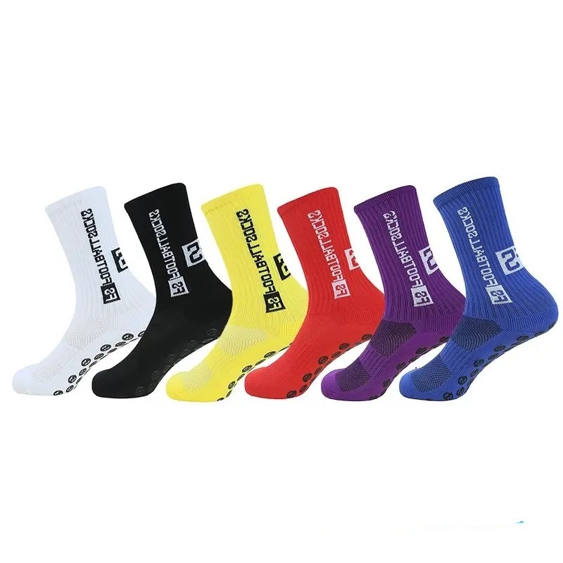 Piiriülesed SHEIN TEMU Aliexpressi kuumalt müüdavad FS paksendatud rätikupõhjaga kõrge toruga libisemiskindlad jalgpallisokid spordisokid