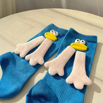 1 paar väikeseid sokke, armsad vorstikujulised dopamiinisuu-tüdrukute vasika-sokid, loomingulised väikesed sokid