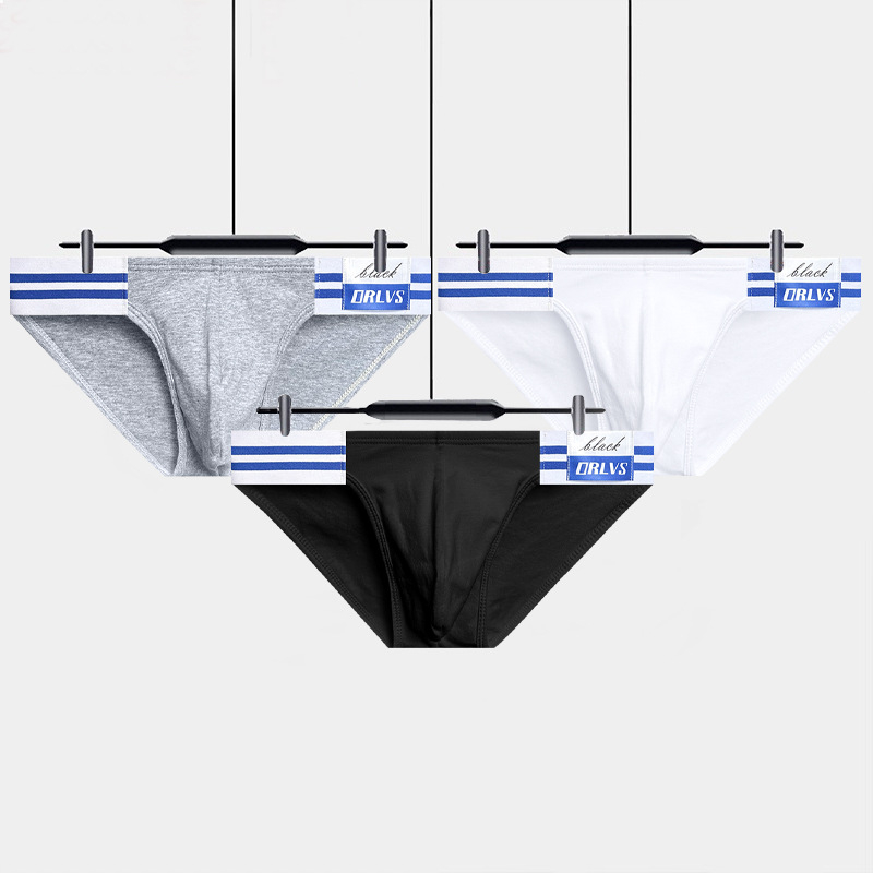 [crna serija] muške modne gaćice s visokim rogom, prozračne, seksi i moderne sportske hlače OR6266