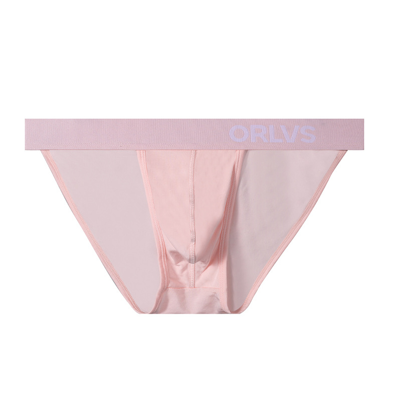ORLVS малка червена книжка със стоки с ниска талия, дишащи секси бикини с висока талия, модални, OR6204
