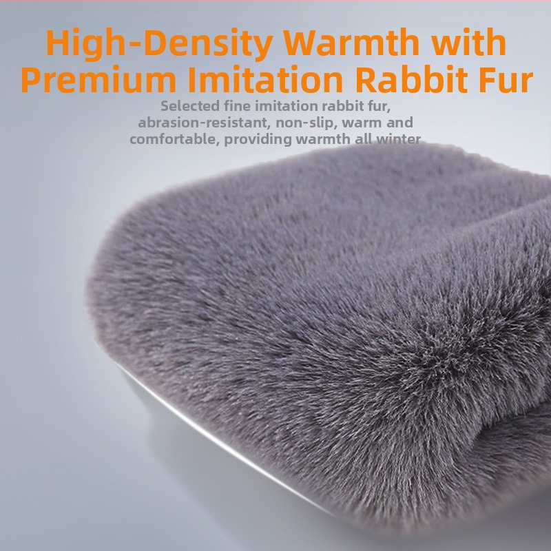 Jesenné a zimné teplé chrániče kolien s imitáciou králičích vlasov, podšité flísom, staré studené nohy, studená klimatizácia, chrániče nôh, zahustené športové chrániče kolien