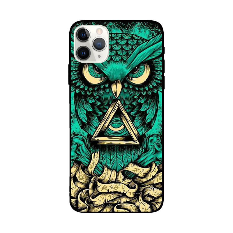 16 Husă de telefon pentru bărbați cu cap de tigru, pentru Apple 14 Pro Max, carcasă de protecție 15, carcasă rezistentă la căderi, mată 13