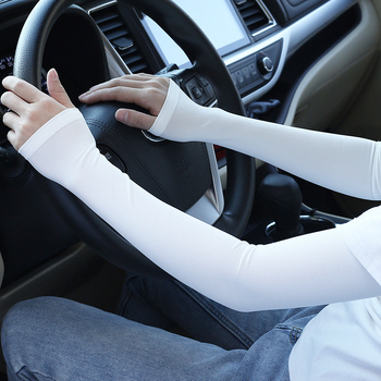 Tehase otsevarrukaga küünarnukikaitse suviseks päikesekaitseks meeste ja naiste jääkaitseks, õhukesed populaarsed käsivarrukad lahtised hulgimüügist