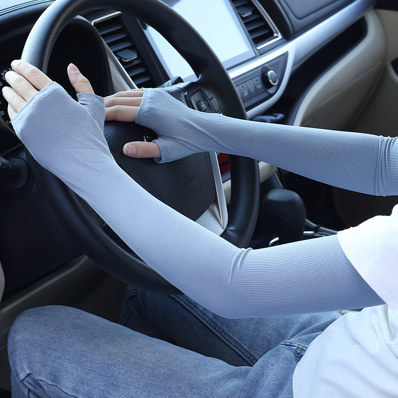 Tehase otsevarrukaga küünarnukikaitse suviseks päikesekaitseks meeste ja naiste jääkaitseks, õhukesed populaarsed käsivarrukad lahtised hulgimüügist