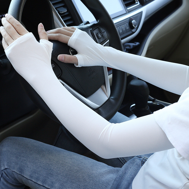 Tehase otsevarrukaga küünarnukikaitse suviseks päikesekaitseks meeste ja naiste jääkaitseks, õhukesed populaarsed käsivarrukad lahtised hulgimüügist