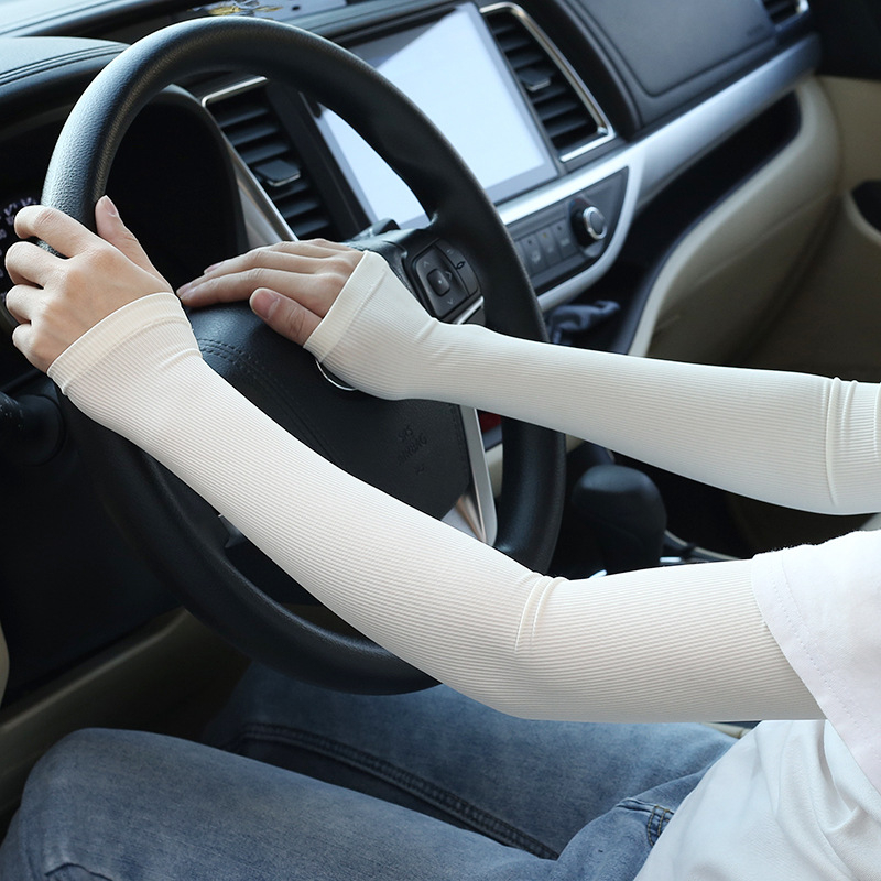 Tehase otsevarrukaga küünarnukikaitse suviseks päikesekaitseks meeste ja naiste jääkaitseks, õhukesed populaarsed käsivarrukad lahtised hulgimüügist