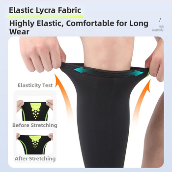 Sportinės blauzdų apsaugos vyrams ir moterims lauko krepšinio futbolo bėgimo kojų apsaugos kvėpuojančios šiltos kelių apsaugos kojinės