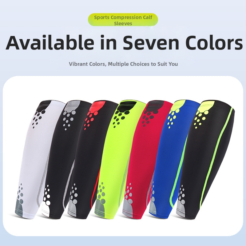 Спортен протектор за прасци за мъже и жени на открито, баскетбол, футбол, бягане, протектор за крака, дишащи топли чорапи за коляно