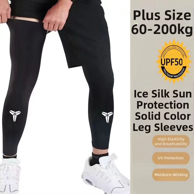 Ochranné návleky proti slnku Ice Silk, návleky na nohy, chrániče nôh s UV ochranou, návleky na ruky, chrániče kolien na basketbal, chrániče nôh, letné cyklistické vybavenie pre mužov a ženy