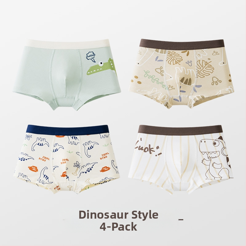 Vaikiški apatiniai, kūdikių bokserinės kelnaitės, antibakteriniai, kvėpuojantys šukuotos medvilnės šortai berniukams ir mergaitėms, vidutinio ir didelio dydžio vaikiškos bokserinės kelnaitės