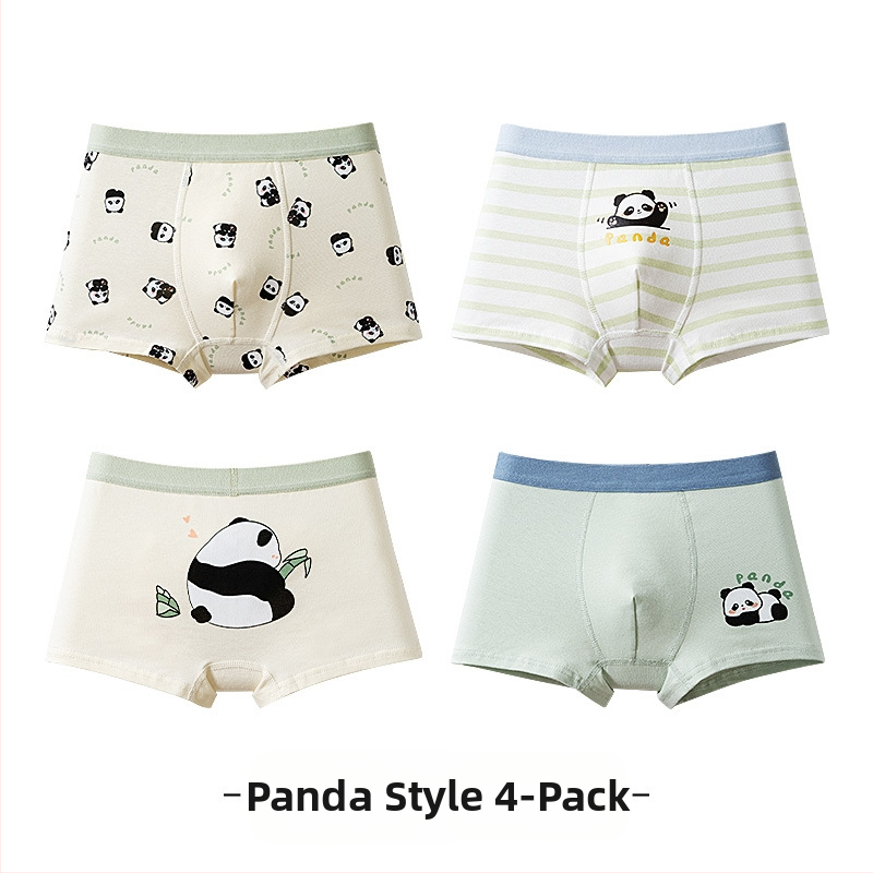 Vaikiški apatiniai, kūdikių bokserinės kelnaitės, antibakteriniai, kvėpuojantys šukuotos medvilnės šortai berniukams ir mergaitėms, vidutinio ir didelio dydžio vaikiškos bokserinės kelnaitės