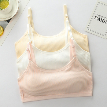 Arenguperiood väike vest õpilastüdruku aluspesu suured lapsed 9-12 tüdrukud põhikooliõpilased rinnahoidja ilma terasrõngata rinnahoidja