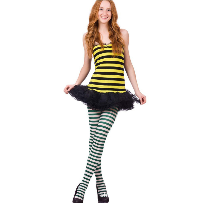 Pārrobežu Ziemassvētku Helovīna svītrainas krāsainas seksīgas ballītes masku ballītes dekorēšanas aksesuāri modes garās bikses