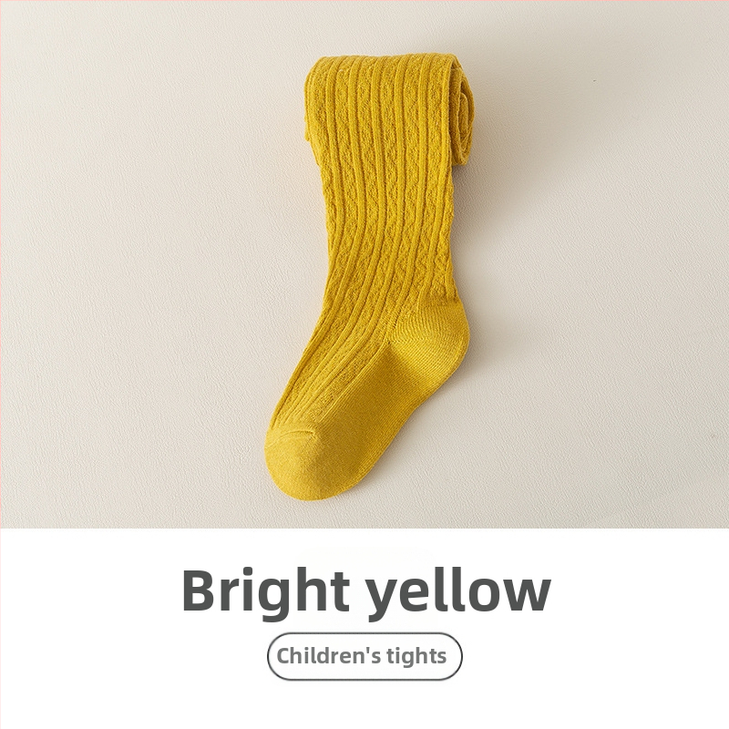 Veleprodaja Zhuji dječjih tajica, proljetni i jesenski stil, vanjska odjeća, integrirane hlače, dječje tajice od dugog pamuka, hlače s dječjim stopalima za djevojčice