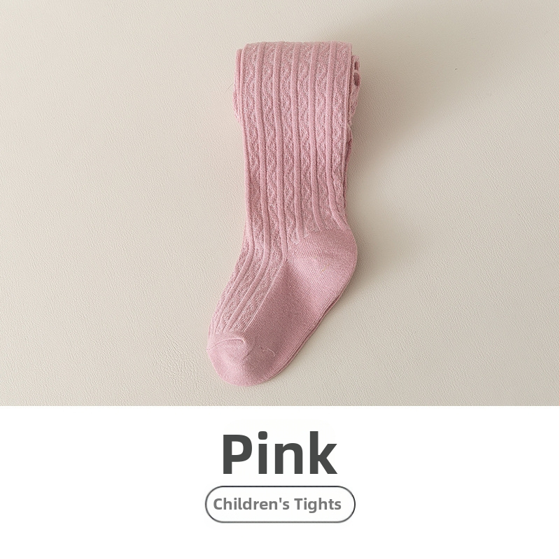 Veleprodaja Zhuji dječjih tajica, proljetni i jesenski stil, vanjska odjeća, integrirane hlače, dječje tajice od dugog pamuka, hlače s dječjim stopalima za djevojčice