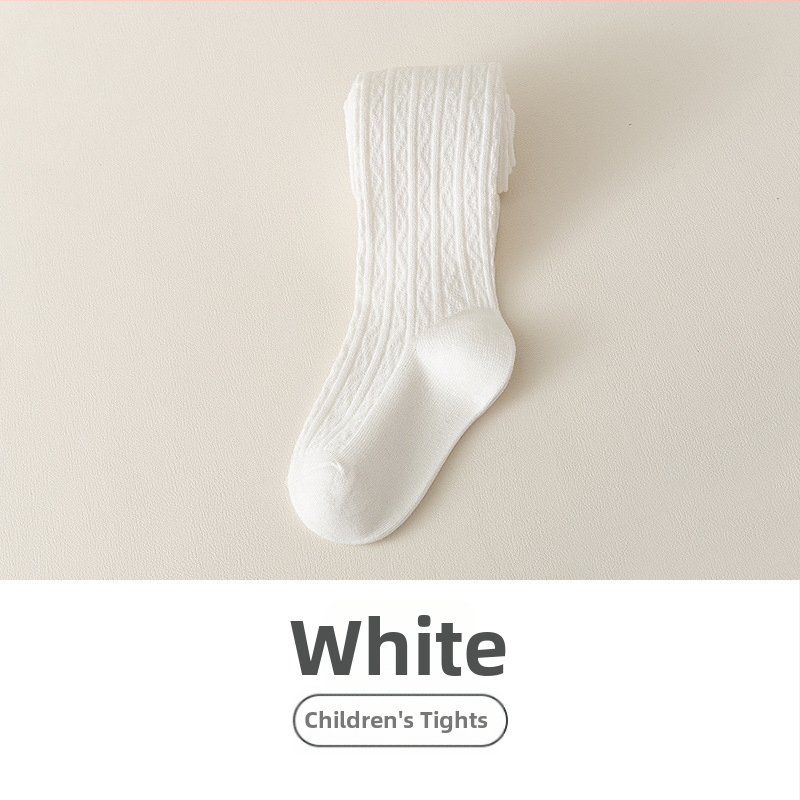 Veleprodaja Zhuji dječjih tajica, proljetni i jesenski stil, vanjska odjeća, integrirane hlače, dječje tajice od dugog pamuka, hlače s dječjim stopalima za djevojčice