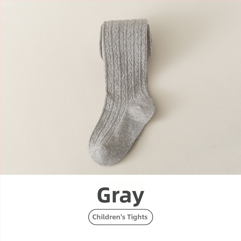 Veleprodaja Zhuji dječjih tajica, proljetni i jesenski stil, vanjska odjeća, integrirane hlače, dječje tajice od dugog pamuka, hlače s dječjim stopalima za djevojčice