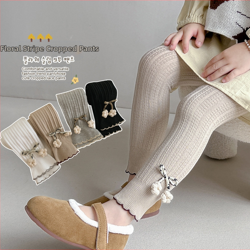 Dječje tajice za proljeće i jesen, mašna za djevojčice, najlonke za vanjsku odjeću, velike pp dječje čarape, tanke hlače na veliko