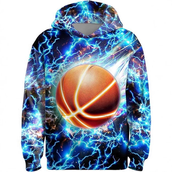 Amazoni piiriülene uus kuum pikkade varrukatega kapuutsiga 3D-digitaalprintimise spordiseeria laste rõivad lahtised džersid mehed