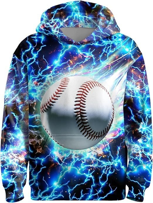 Amazoni piiriülene uus kuum pikkade varrukatega kapuutsiga 3D-digitaalprintimise spordiseeria laste rõivad lahtised džersid mehed