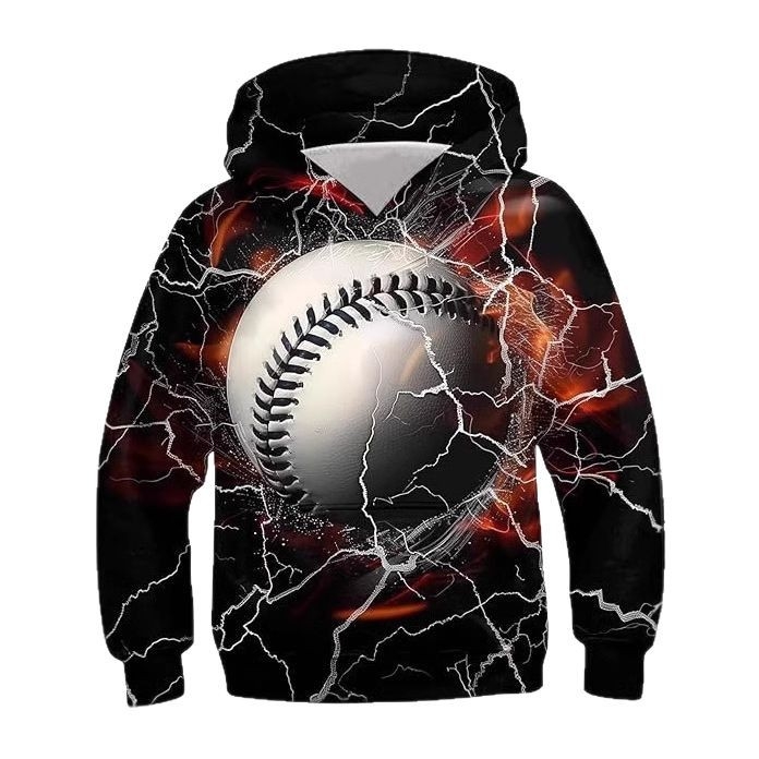 Amazoni piiriülene uus kuum pikkade varrukatega kapuutsiga 3D-digitaalprintimise spordiseeria laste rõivad lahtised džersid mehed