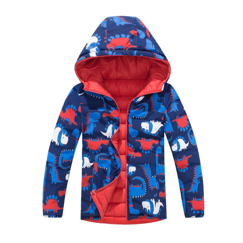 Ανδρικό και παιδικό υπαίθριο παλτό με επένδυση από βαμβάκι, τρισδιάστατη εκτύπωση, ανοιχτό στήθος με φερμουάρ, διπλής όψης, επένδυση από βαμβάκι, πλυμένο μπουφάν με επένδυση από βαμβάκι