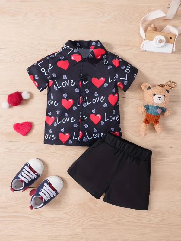 Tüdrukute revääriga lühikeste varrukatega särkülikond 2024 uus kevad- ja sügisene lääne stiilis suurtele lastele mõeldud kaheosaline ülikond RD02 RG01