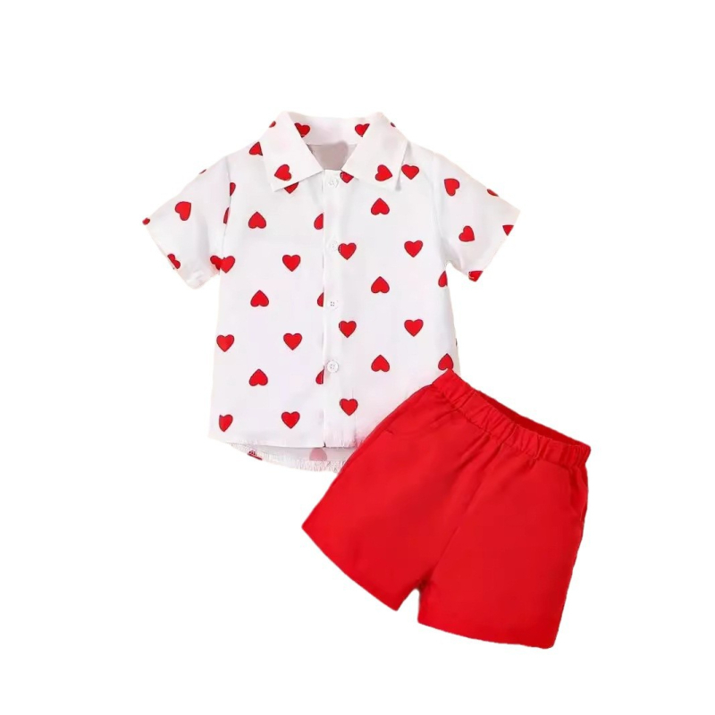 Tüdrukute revääriga lühikeste varrukatega särkülikond 2024 uus kevad- ja sügisene lääne stiilis suurtele lastele mõeldud kaheosaline ülikond RD02 RG01