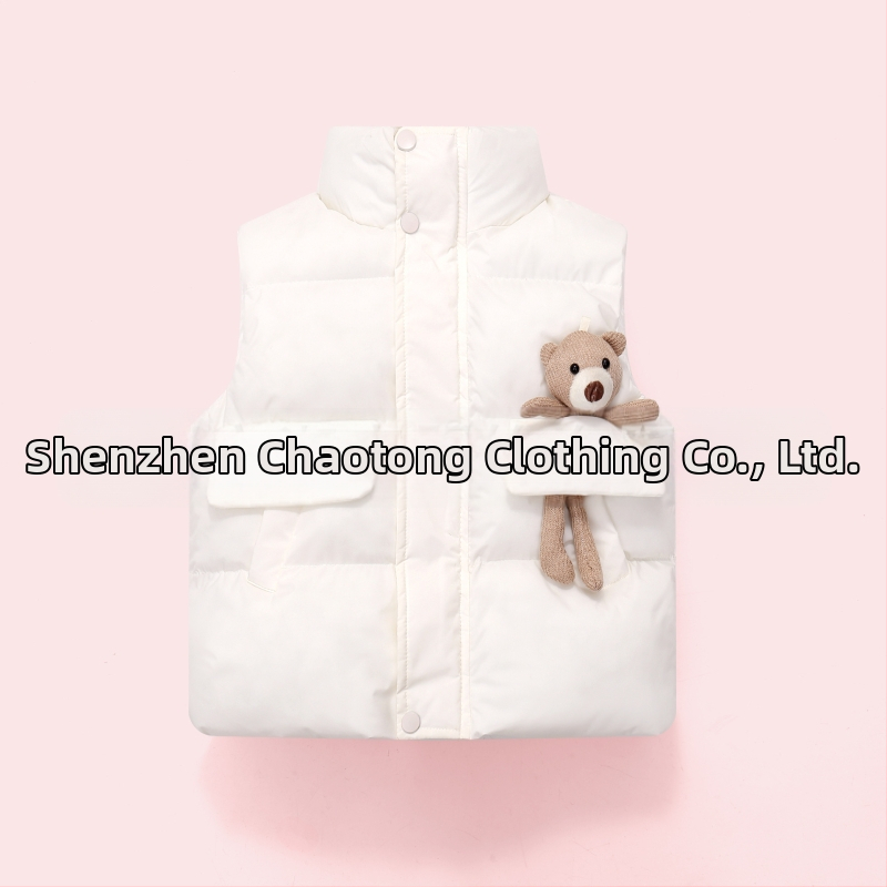Παιδικό γιλέκο από βαμβάκι με πούπουλα, νέο στυλ, για αγόρια και κορίτσια, για την άνοιξη και το φθινόπωρο