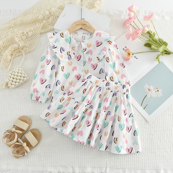 Cezhraničné horúce predajné detské oblečenie v kórejskom štýle, nové tričko s mašľou a dlhým rukávom, krátka sukňa pre dievčatá, jarný a jesenný oblek 2025