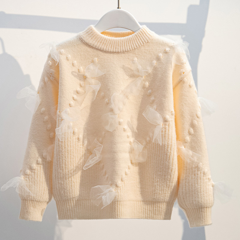 Tüdrukute kampsun printsessi stiilis talvel Moodne sügis- ja talvine lääne stiilis kampsun suurtele lastele Tüdrukute aluskihi kampsun Kampsun suurtele lastele