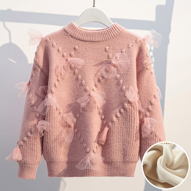 Tüdrukute kampsun printsessi stiilis talvel Moodne sügis- ja talvine lääne stiilis kampsun suurtele lastele Tüdrukute aluskihi kampsun Kampsun suurtele lastele