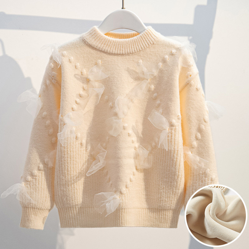 Tüdrukute kampsun printsessi stiilis talvel Moodne sügis- ja talvine lääne stiilis kampsun suurtele lastele Tüdrukute aluskihi kampsun Kampsun suurtele lastele