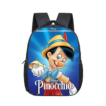 Трансгранична гореща разпродажба, 17-инчова детска раница с двоен рамен с щампа от захарен памук, голям капацитет, чанта за свободното време с щампа за ученици от началното училище