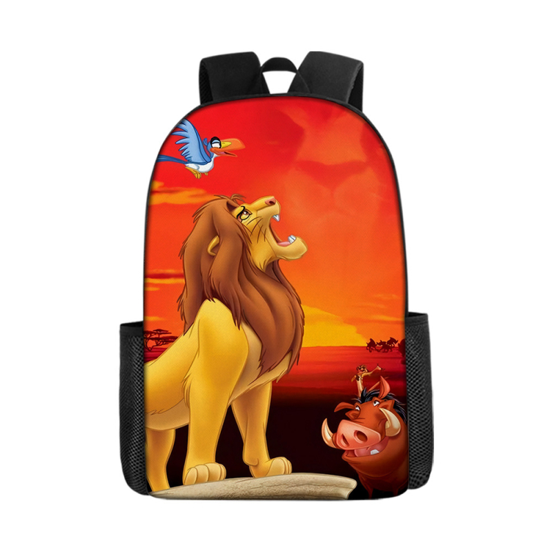 Трансгранична гореща разпродажба, 17-инчова детска раница с двоен рамен с щампа от захарен памук, голям капацитет, чанта за свободното време с щампа за ученици от началното училище