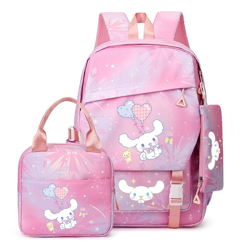 Sanrio uus algkooliõpilase koolikott, kerge ja koormust vähendav suure mahutavusega seljakott, õueseljakott esimesest kuuenda klassini