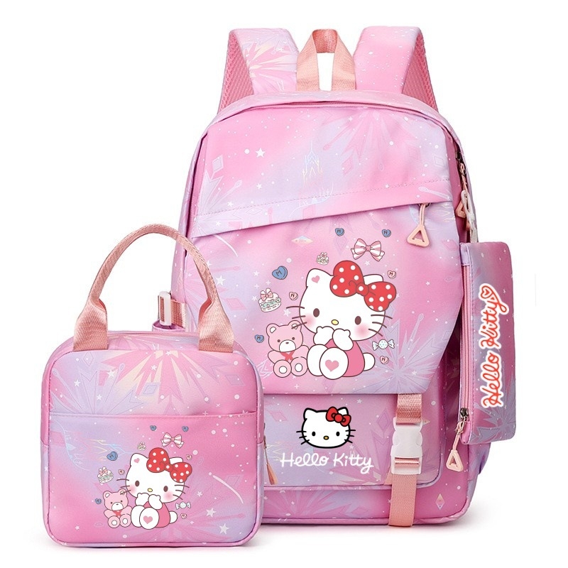 Sanrio uus algkooliõpilase koolikott, kerge ja koormust vähendav suure mahutavusega seljakott, õueseljakott esimesest kuuenda klassini