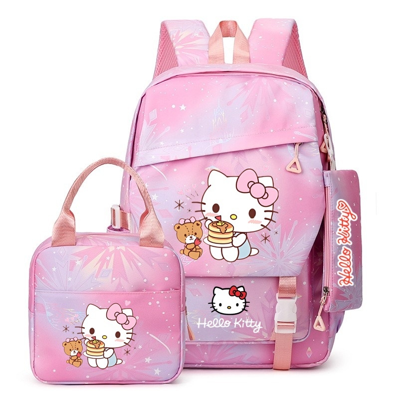 Sanrio uus algkooliõpilase koolikott, kerge ja koormust vähendav suure mahutavusega seljakott, õueseljakott esimesest kuuenda klassini