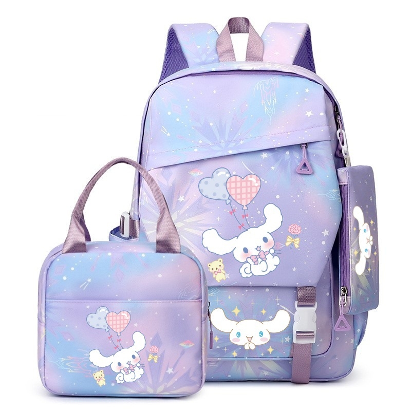 Sanrio uus algkooliõpilase koolikott, kerge ja koormust vähendav suure mahutavusega seljakott, õueseljakott esimesest kuuenda klassini