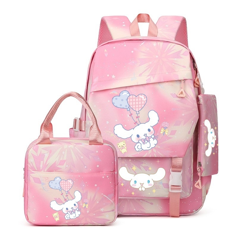 Sanrio uus algkooliõpilase koolikott, kerge ja koormust vähendav suure mahutavusega seljakott, õueseljakott esimesest kuuenda klassini