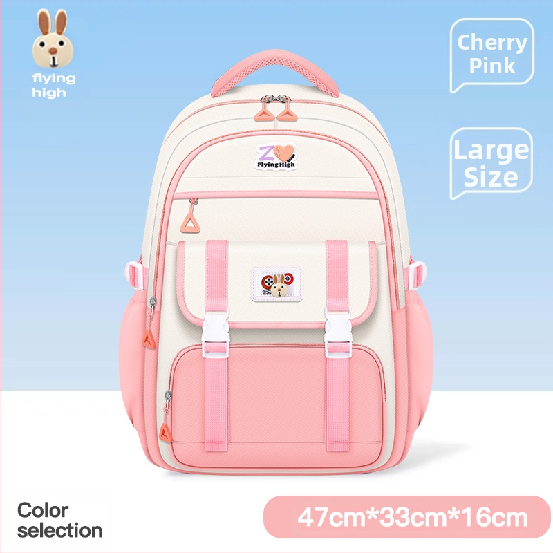 2024. aasta algkooli laste koolikotid, tüdrukute seljakotid, põhikooli ja keskkooli tüdrukute selgroo kaitse, suure mahutavusega ja kerged kotid