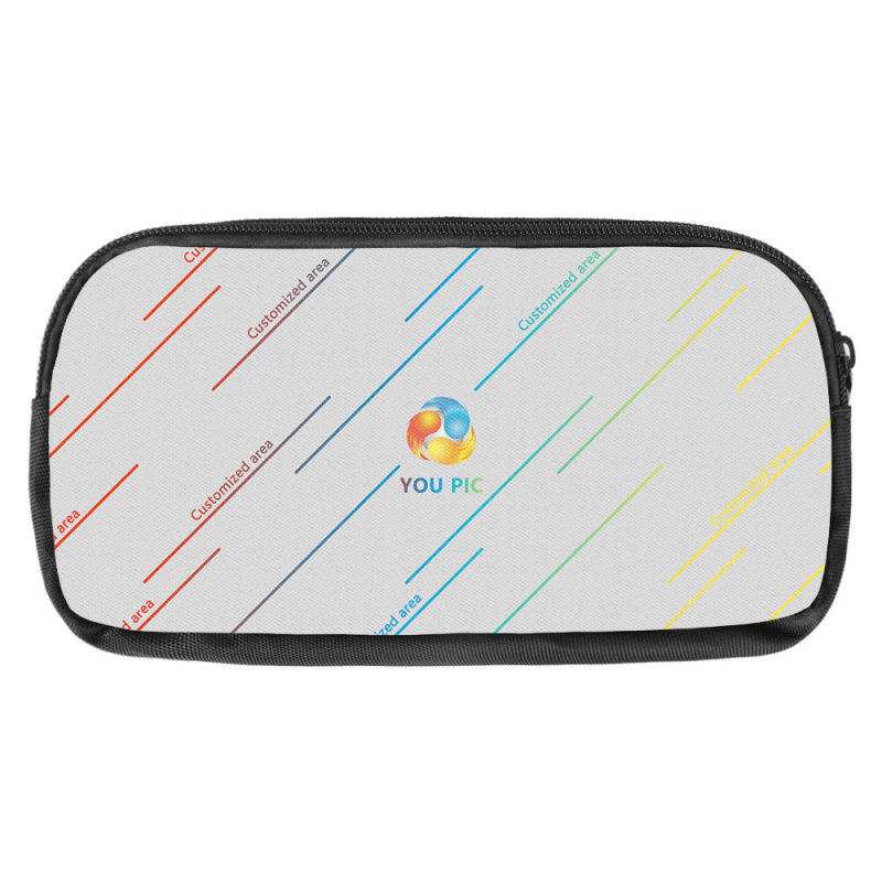 Kohandatud seljakoti pliiatsiümbris ühe õlaga õlakott kolmeosaline komplekt koolikoti esiosa digitaalse värvitrüki töötlemiseks