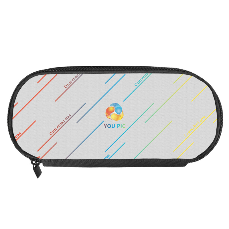 Kohandatud seljakoti pliiatsiümbris ühe õlaga õlakott kolmeosaline komplekt koolikoti esiosa digitaalse värvitrüki töötlemiseks