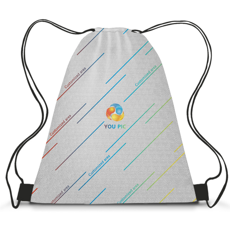 Kohandatud seljakoti pliiatsiümbris ühe õlaga õlakott kolmeosaline komplekt koolikoti esiosa digitaalse värvitrüki töötlemiseks