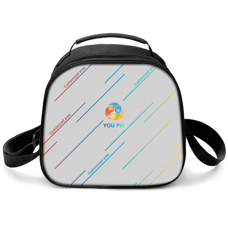 Kohandatud seljakoti pliiatsiümbris ühe õlaga õlakott kolmeosaline komplekt koolikoti esiosa digitaalse värvitrüki töötlemiseks