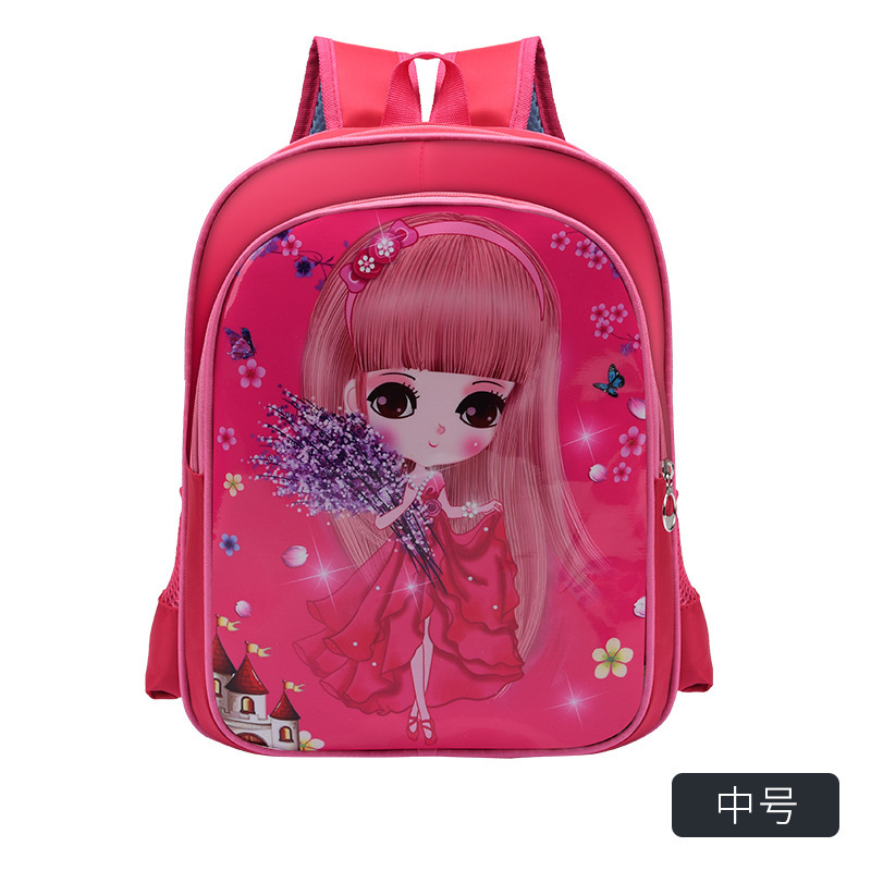 Moodsad multifilmiteemalised Lumivalgekese algkooliõpilase koolikoti seljakotid, kerged keskmise suurusega kahekordsed õlakotid poistele ja tüdrukutele, hulgimüügihind