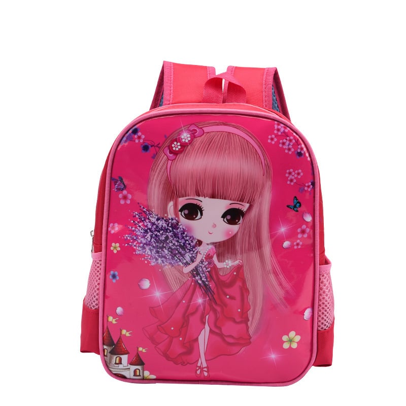 Moodsad multifilmiteemalised Lumivalgekese algkooliõpilase koolikoti seljakotid, kerged keskmise suurusega kahekordsed õlakotid poistele ja tüdrukutele, hulgimüügihind