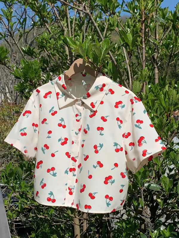 Kevad- ja sügisene naiste laste rõivad, lühikeste varrukatega beebisärk, lääne stiilis laste isiksuse trendikas Hongkongi stiilis Korea ebakorrapärane topp RG01